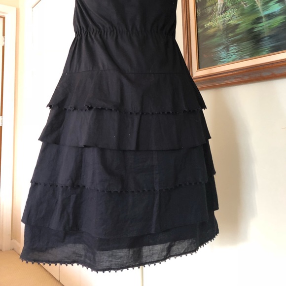 Anthropologie Maeve Teresina tiered voile dress 6 - Picture 5 of 7